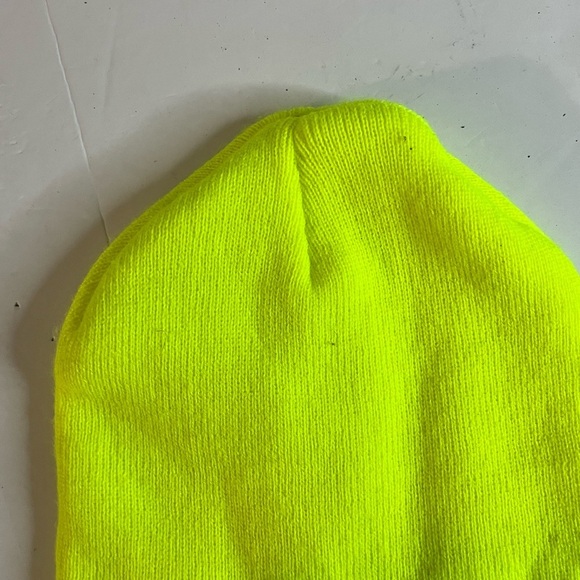 Coffin Skate Shop Neon Yellow Beanie - Bold Streetwear Style - Picture 8 of 8